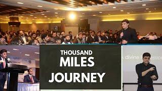 Thousand miles journey I Trainer I  Public Speaker I Wajahat Ali Shah