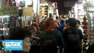 A walkthrough ladies market at night - Walkthrough HK