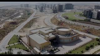 Midway Commercial B Drone shot | G.A Associates | Bahria Town Karachi