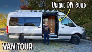 He BUILT a Custom Sprinter Campervan After Owning Several RVs That Didn’t SERVE Him