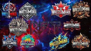 WrestleMania Logos 291-300 + Bonus Logo