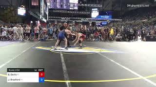 120 Lbs Round Of 64 - Braeden Davis, Michigan Vs Justin Bradford, Tennessee B024