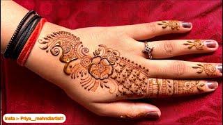 Basic To Bridal Mehndi Class Day 3 | Free Class | Priya Mehndi