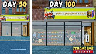 I Played 100 Days In TCG Card Shop Simulator Part 2  @NotGamerFleet