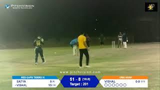 MMAH  SPORTS   ( CRIC HUNK   VS  RED CAPS  TIGERS XI   )