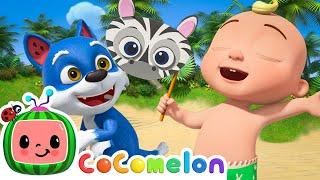 Peeakboo Safari | NEW  CoComelon Animal Time | Animals for Kids