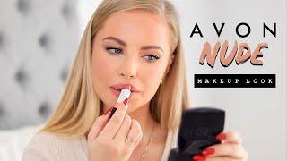 AVON NUDE MAKEUP LOOK