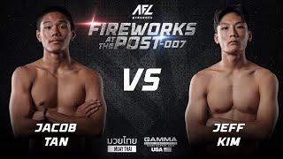 Jacob Tan Vs Jeff Kim Full Fight  | AFL Promotions | Muay Thai | Fight Night| NYC