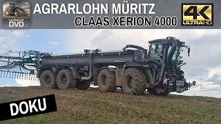 DOKU - Agrarlohn Müritz - Claas Xerion 4000 Black Beauty - Ackervision Vol1 - Nur die Leistung Zählt