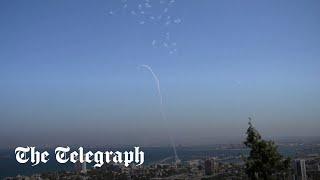 Israel intercepts Hezbollah rockets over Haifa