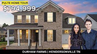 Inside STUNNING Pulte Home Tour In Durham Farms | 646 Snapdragon Lane Hendersonville TN 37075