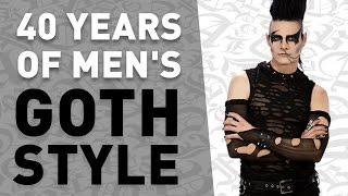 40 Years of Men's Goth Style (in under 5 minutes)