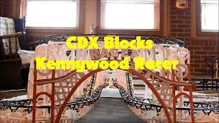 Kennywood Racer - A CDX Blocks/LEGO Rollercoaster (With POV)