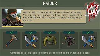 HOW TO FINISH ALL RAIDER TASKS - LAST DAY ON EARTH - LDOE