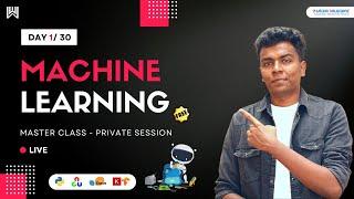 Day 1/30 Machine Learning Master Class - Sanjay - Pantech.ai | Pantech Solutions | Warriorsway