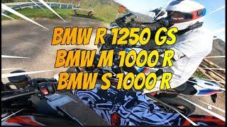 BMW M1000R, BMW R1250 GS, BMW S1000R - Schwarzwald