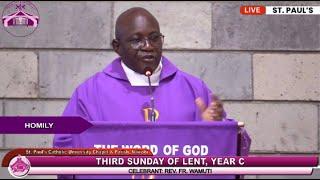 LIVE CATHOLIC 11:30AM |THIRD SUNDAY OF LENT, YEAR C| March 23, 2025
