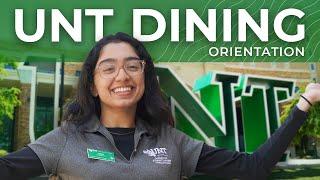 What you need to know about UNT Dining - Orientation (2023)