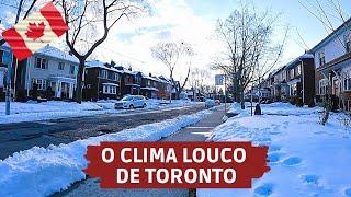 NÃO SE ENGANE COM O CLIMA EM TORONTO - Walk - Viajar para o Canadá