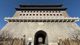 Exploring Beijing. Zhengyangmen Tower