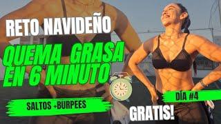  Día 4  CHICA HIIT del Reto Navideño: Más Energía, Menos Grasa 