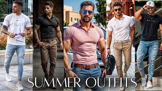 Summer Outfit Ideas For Men | Men's Fashion 2024 | Casual Outfit Ideas For Men