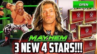 WWE MAYHEM 3 NEW 4 STAR SUPERSTARS! HELL IN A CELL UPDATE & 10 SPECIAL LOOT OPENING!!!