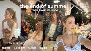 LA vlog / the end of summer | friends, going out, & upcoming plans