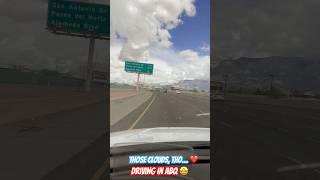 Those #Clouds Tho ️ #Driving in #ABQ #nm #sky #wow #billieeilish #birdsofafeather #sandias #travel