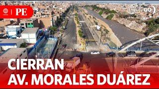 Av. Morales Duárez Closed for Airport Access Works | Primera Edición | News Peru