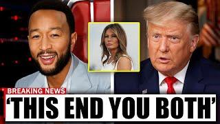 John Legend Just HUMILIATED Melania & Trump On LIVE TV