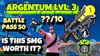 ARGENTUM LVL. 3 IS THIS SMG WORTH IT? REVIEW BATTLE PASS 50 | Gangstar Vegas #gangstarvegas