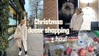 CHRISTMAS DECOR SHOPPING! + HAUL!! | IT WAS A LOT  | Ellie Bennett