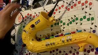 Circuit bent Toy Saxophone by Psychiceyeclix