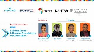 BUILDING BRAND INFLUENCE: FOUNDATIONS AND STRATEGIES WEBINAR