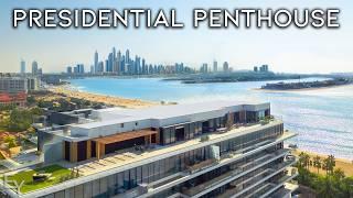 Touring a Dubai PRESIDENTIAL Penthouse with Insane Views of PALM JUMEIRAH!