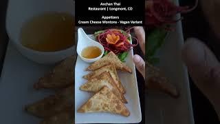 Vegan Cream Cheese Wontons - Anchan Thai