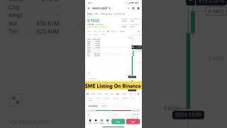 $ME Crypto Coin Listing On Binance #mebinance #binancecoins