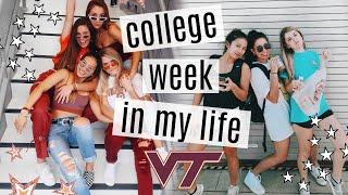 COLLEGE WEEK IN MY LIFE || Virginia Tech