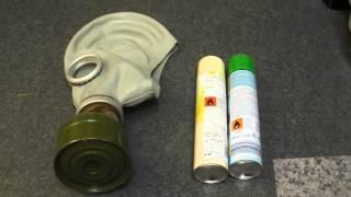 Testing the GP5 Gas mask/Respirator