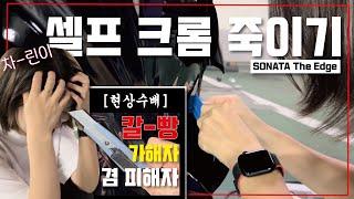 [직장인의 셀프 크롬 죽이기 V-log]크롬 딜리트하다가 내가 딜리트 당할 뻔했다.(쏘나타 디엣지|윈도우 몰딩|차린이의 셀프 랩핑 DIY)