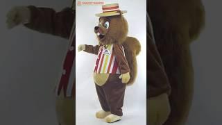 Chipper the Squirrel Mascot Costume for the Oak Park Association in Portland, Oregon