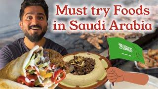 Must try foods in Saudi Arabia | Street Food Jeddah Saudi Arabia | اكلات شوارع فى  سعوديه