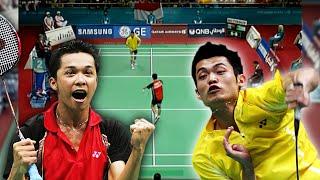 [Nice Quality] Incredible Win | Lin Dan vs Taufik Hidayat | 2006 Asian Games Final