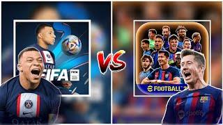 FIFA MOBILE 23 Vs eFOOTBALL MOBILE 2023 COMPARISON: GRAPHICS, ANIMATION, CELEBRATIONS...