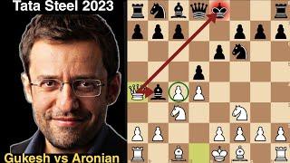 Round-12, Queen's Gambit Declined: Ragozin Defense | Gukesh vs Aronian | Tata Steel Masters 2023