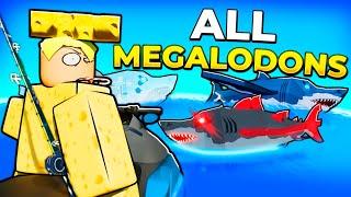 How to get all megalodons in Fisch