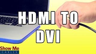 HDMI to DVI  Cable - Quickly Connect From Your Computer to Your TV #40-420-001