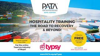 PATA Nepal and Typsy launch "Hospitality Training - The Road to Recovery and Beyond" for Nepal