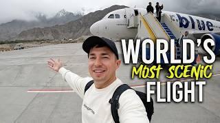 I found the World's MOST SCENIC flight (Islamabad to Skardu) 